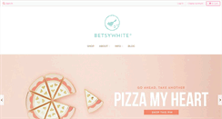 Desktop Screenshot of betsywhite.com